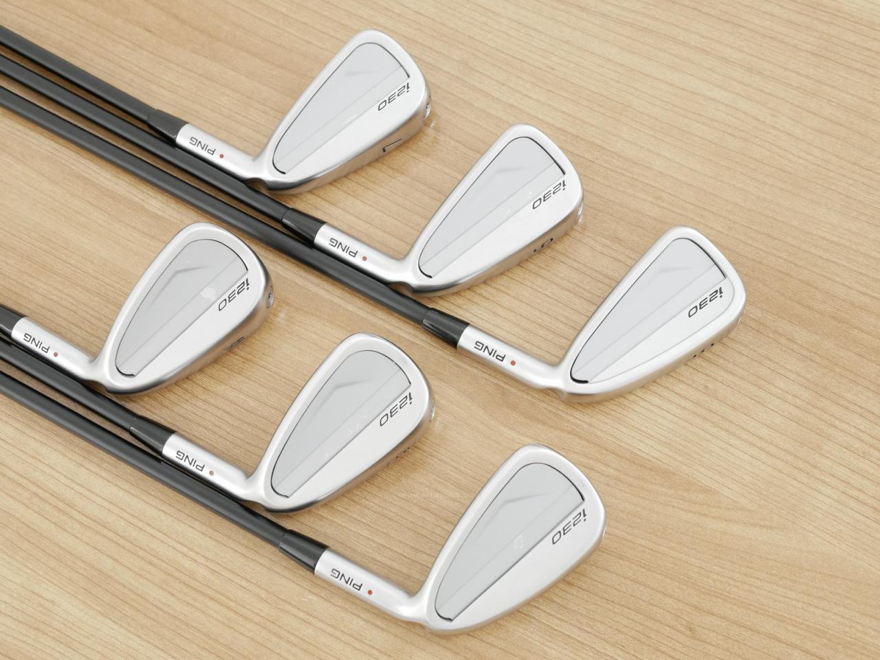 Iron set : Ping : ชุดเหล็ก Ping i230 (ออกปี 2023) มีเหล็ก 5-Pw (6 ชิ้น) ก้านกราไฟต์ KBS PGI 80 Flex S