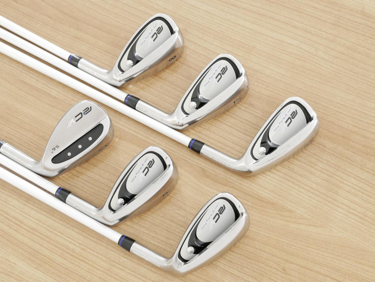 Iron set : RC Royal Collection : ชุดเหล็ก RC (Royal Collection) RCV (ใบใหญ่ ตีง่ายมาก) มีเหล็ก 6-Pw,Sw (6 ชิ้น) ก้านกราไฟต์ Flex R