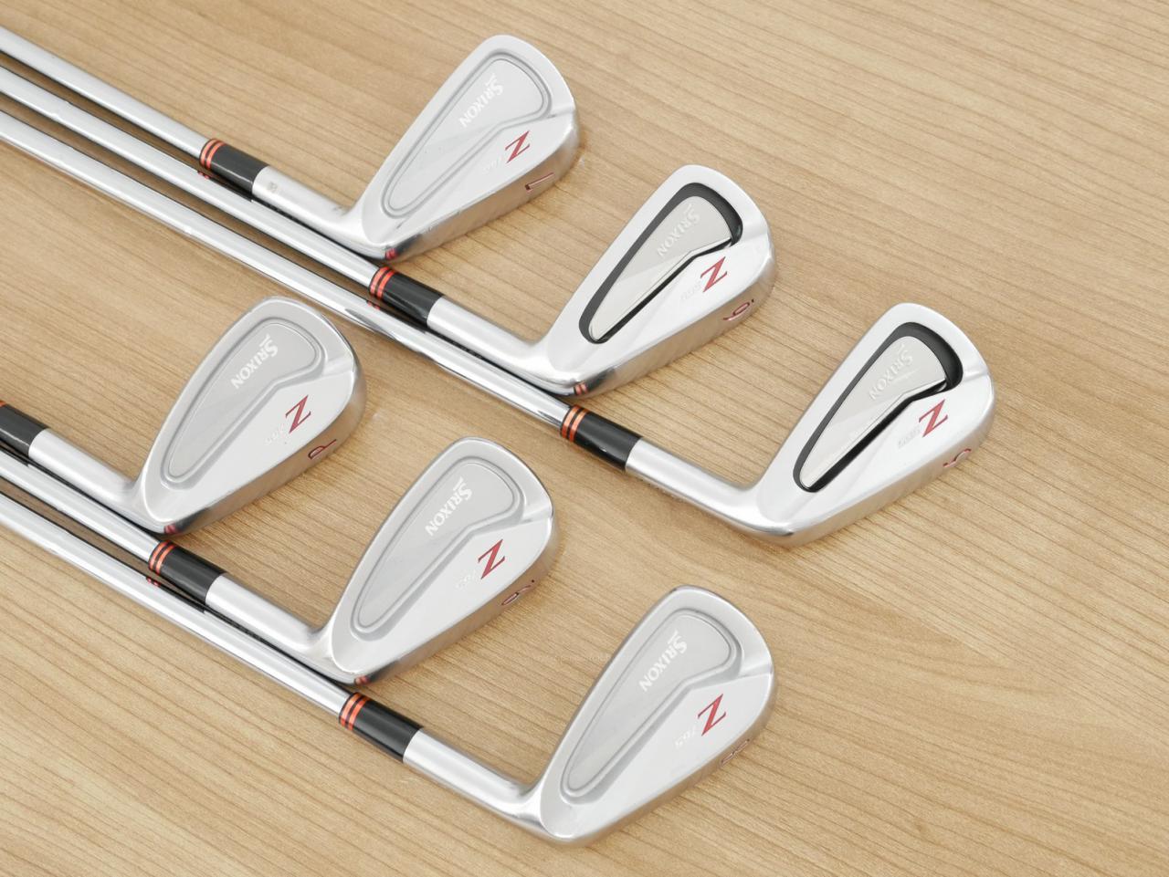 Iron set : Other Brand : ชุดเหล็ก Srixon Z765 Combo Forged มีเหล็ก 5-Pw (6 ชิ้น) ก้านเหล็ก NS Pro 950 HT Flex S