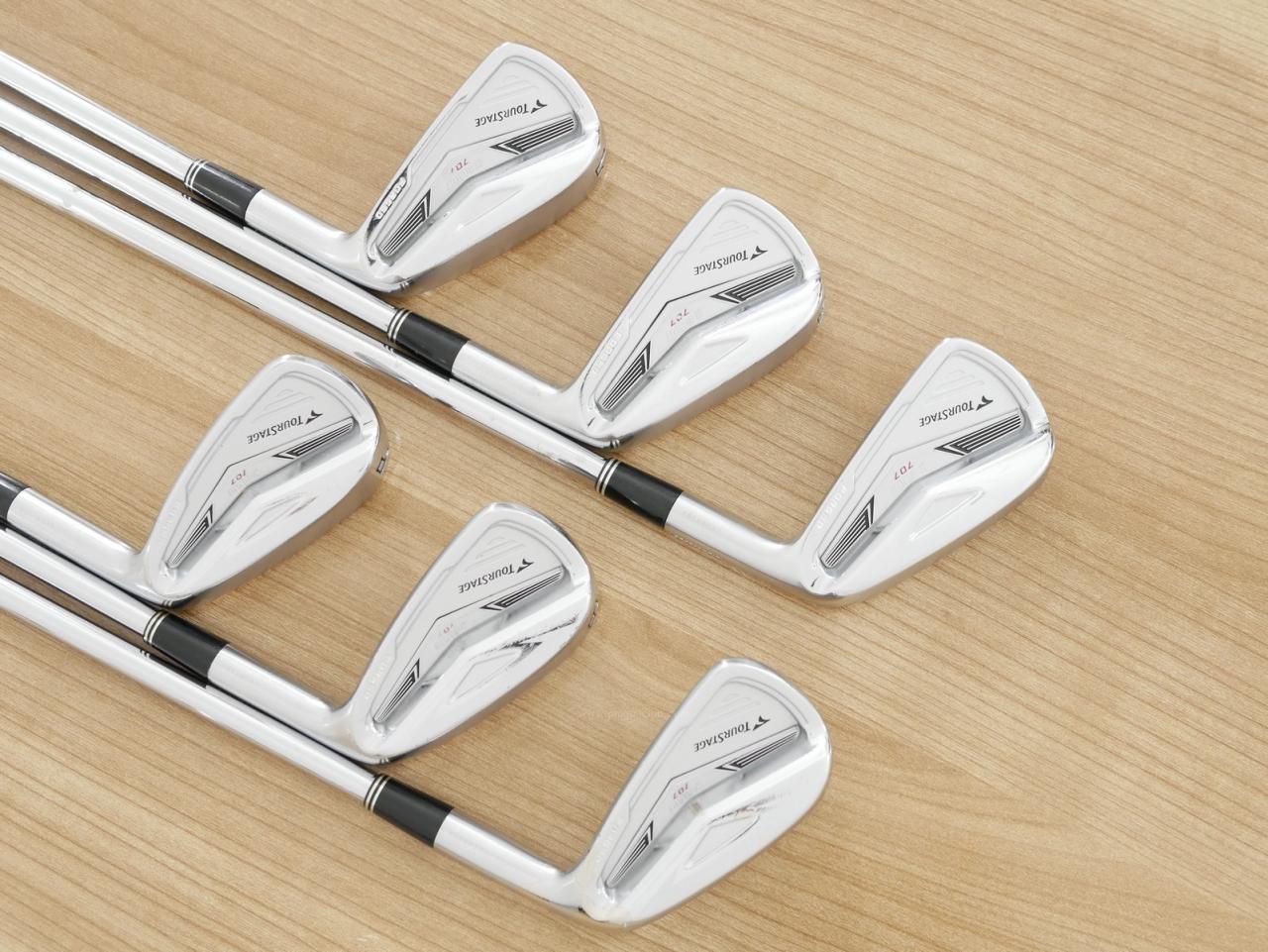 Iron set : Tourstage : **มีตำหนิ** ชุดเหล็ก Tourstage X-Blade 707 Forged มีเหล็ก 5-Pw (6 ชิ้น) ก้านเหล็ก NS Pro 950 Flex S