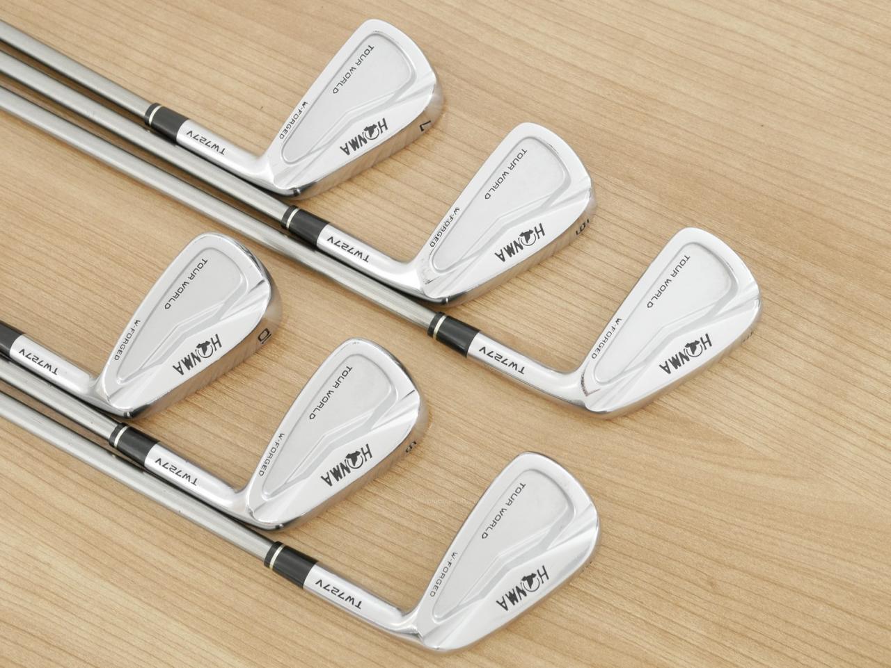 Iron set : Honma : ชุดเหล็ก Honma Tour World TW727V (Forged ออกปี 2016) มีเหล็ก 5-10 (6 ชิ้น) ก้านกราไฟต์ Honma Vizard IB 95 Flex S