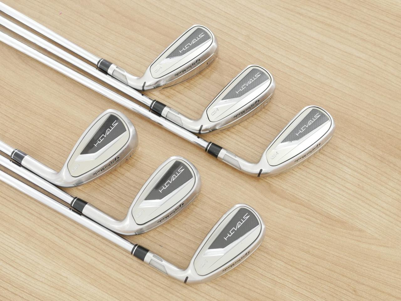 Iron set : Taylormade : ชุดเหล็ก Taylormade Stealth HD (ออกปี 2022 Japan Spec. ใบใหญ่มาก ตีง่ายสุดๆ) มีเหล็ก 5-Pw (6 ชิ้น) ก้านเหล็ก KBS Max MT 85 Flex S