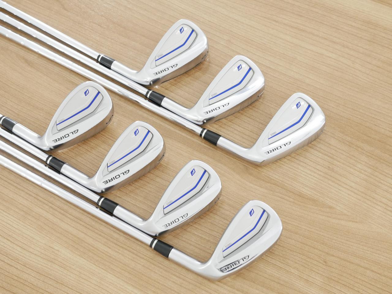 Iron set : Taylormade : ชุดเหล็ก Taylormade Gloire F2 Forged (รุ่นท๊อปสุด Japan Spec. ออกปี 2017) มีเหล็ก 6-Pw,Aw,Sw (7 ชิ้น) ก้านเหล็ก NS Pro 930 Flex S