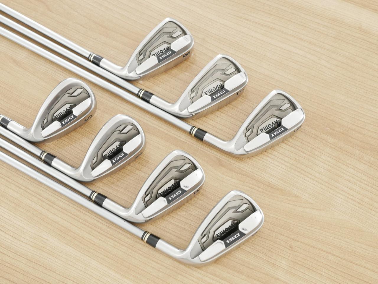 Iron set : Other Brand : ชุดเหล็ก Ryoma DSI (ตีง่ายมาก ไกลมากๆ หายากสุดๆ) มีเหล็ก 6-Pw,Aw,Sw (7 ชิ้น เหล็ก 6 ระยะเท่าเหล็ก 5 รุ่นอื่น) ก้านกราไฟต์ Tour AD Flex R