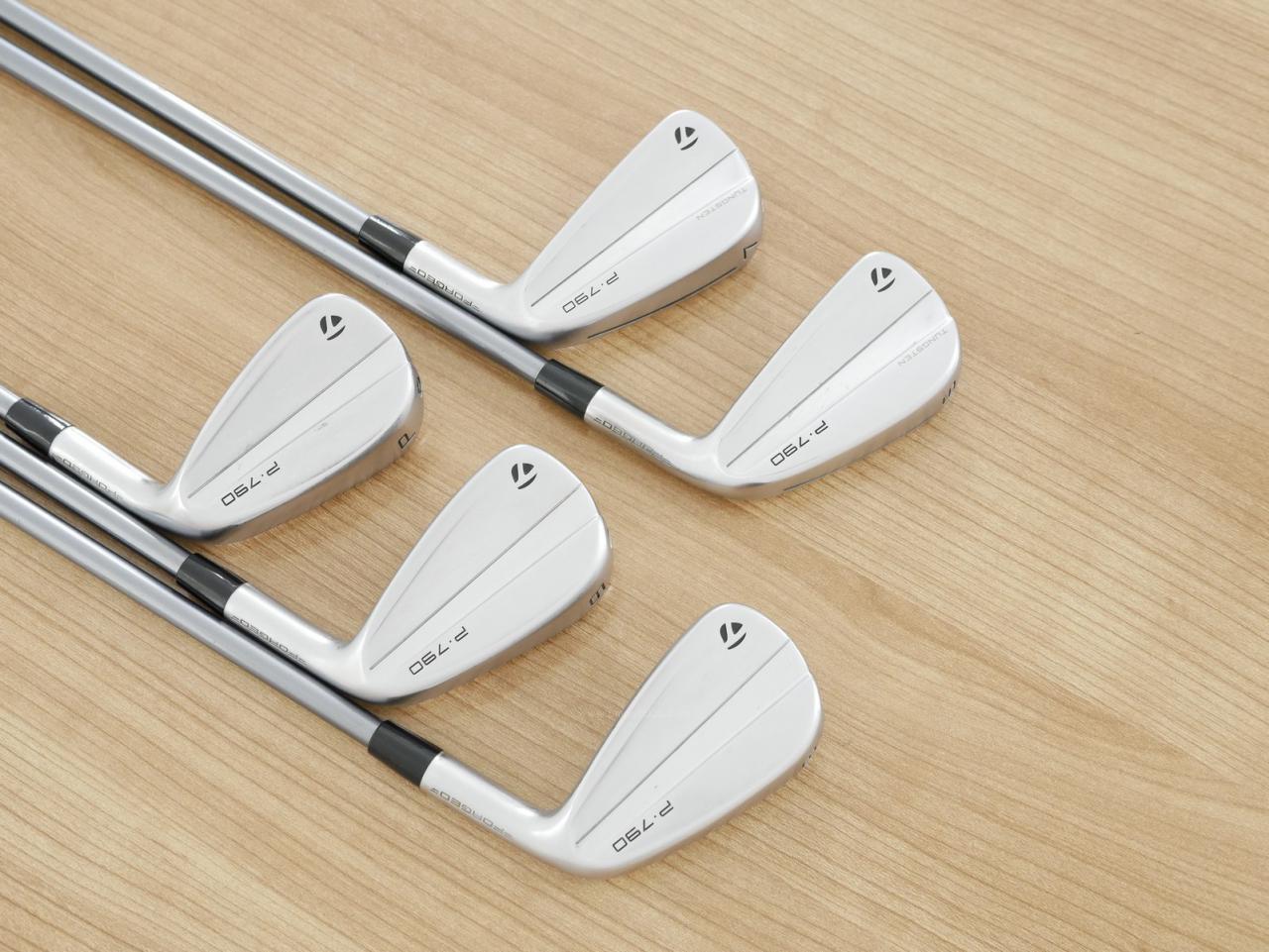 Iron set : Taylormade : ชุดเหล็ก Taylormade P790 (ตัวท้อปสุด ปี 2023 Japan Spec.) มีเหล็ก 6-Pw (5 ชิ้น) ก้านกราไฟต์ Fujikura MCI Black 80 Flex S
