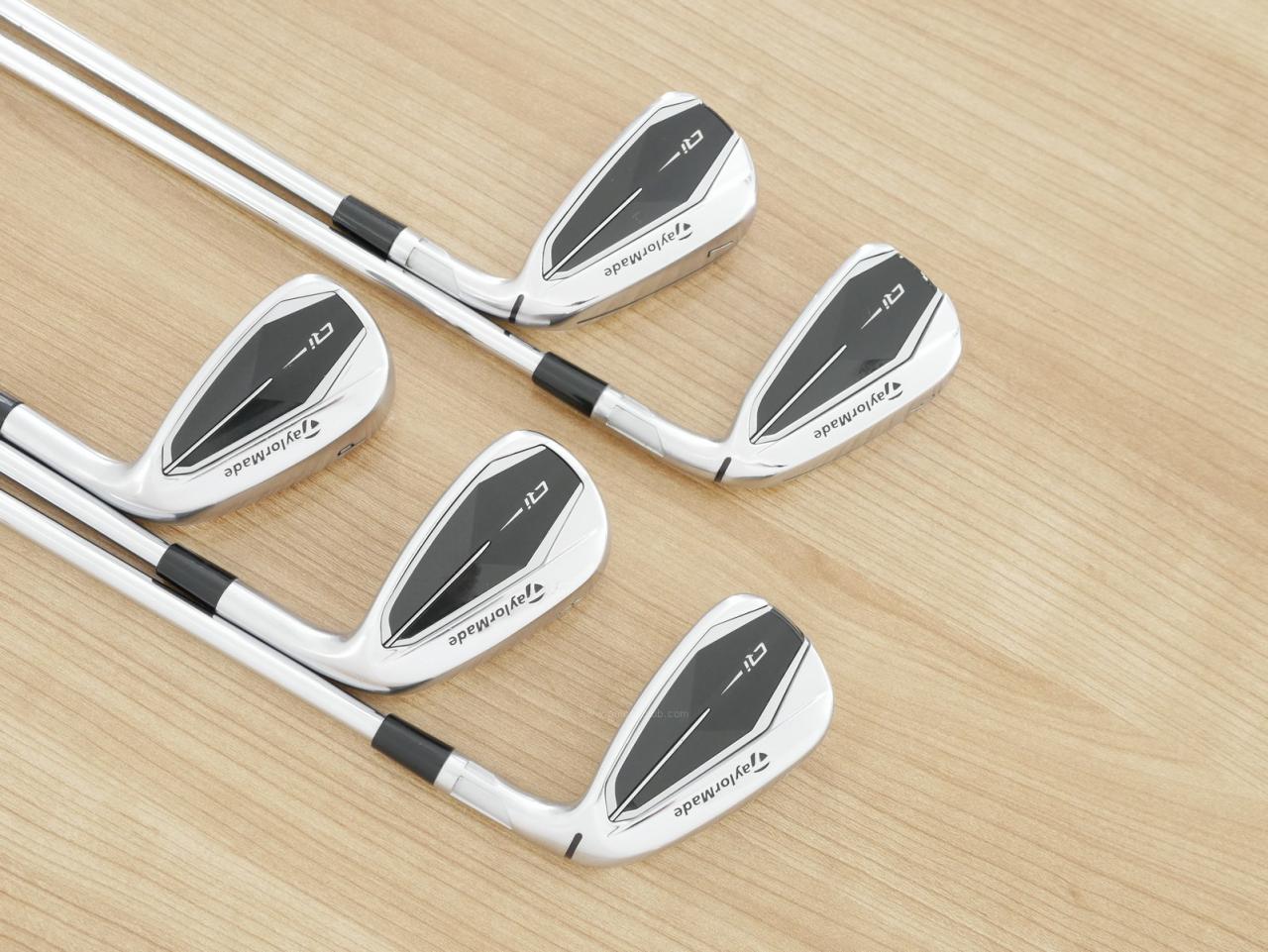 Iron set : Taylormade : ชุดเหล็ก Taylormade Qi (รุ่นล่าสุด ออกปี 2024 Japan Spec.) มีเหล็ก 6-Pw (5 ชิ้น) ก้านเหล็ก NS Pro 750 NEO Flex S
