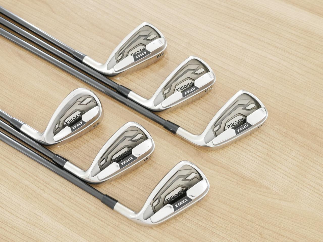 Iron set : Other Brand : ชุดเหล็ก Ryoma DSI (ตีง่ายมาก ไกลมากๆ หายากสุดๆ) มีเหล็ก 6-Pw,Aw (6 ชิ้น เหล็ก 6 ระยะเท่าเหล็ก 5 รุ่นอื่น) ก้านกราไฟต์ UST Mamiya ATTAS FF 85 Flex S