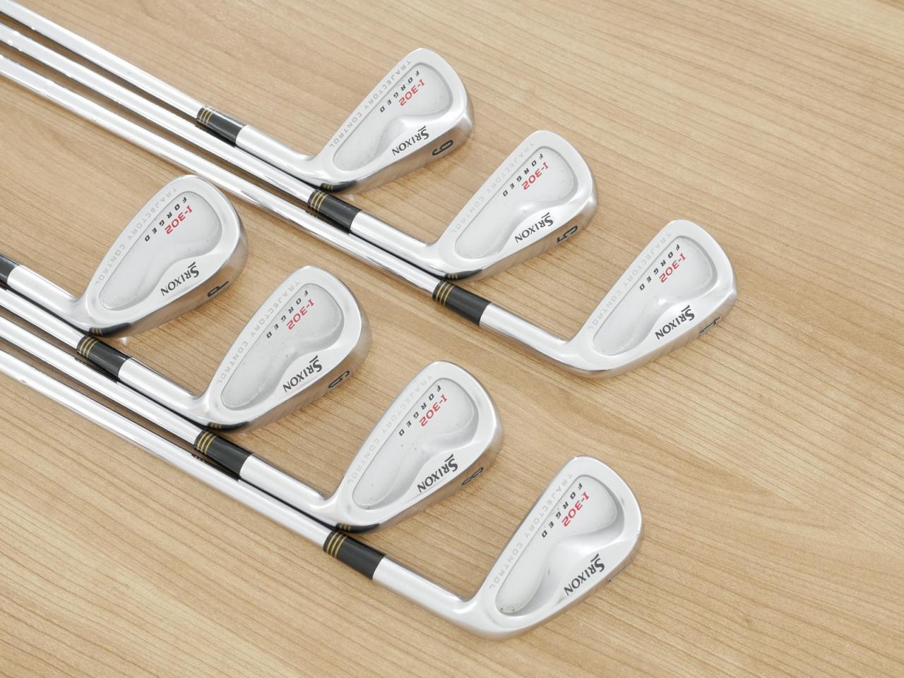 Iron set : Other Brand : ชุดเหล็ก Srixon I-302 Forged มีเหล็ก 4-Pw (7 ชิ้น) ก้านเหล็ก NS Pro 1150 Tour Flex S