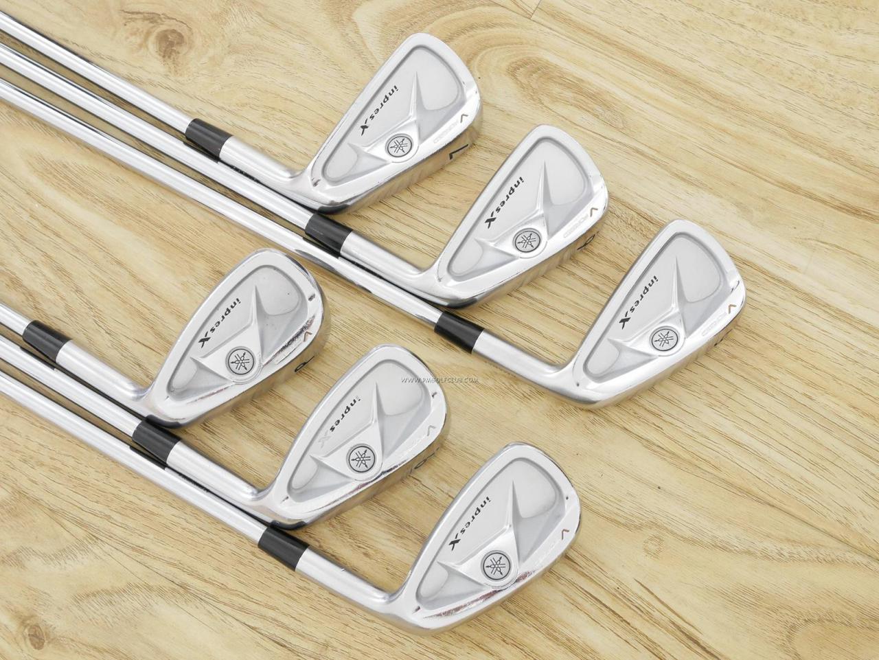 Iron set : Yamaha : ชุดเหล็ก Yamaha Inpres X (V Forged) มีเหล็ก 5-Pw (6 ชิ้น) ก้านเหล็ก NS Pro 950 Flex R