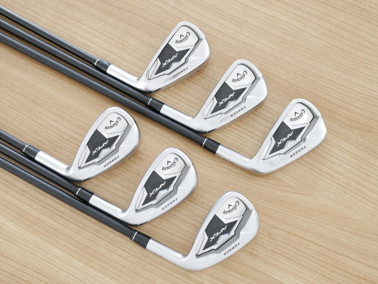 Iron set : Callaway : ชุดเหล็ก Callaway APEX Forged (ปี 2020) มีเหล็ก 5-Pw (6 ชิ้น) ก้านกราไฟต์ Fujikura Speeder Evolution Flex R