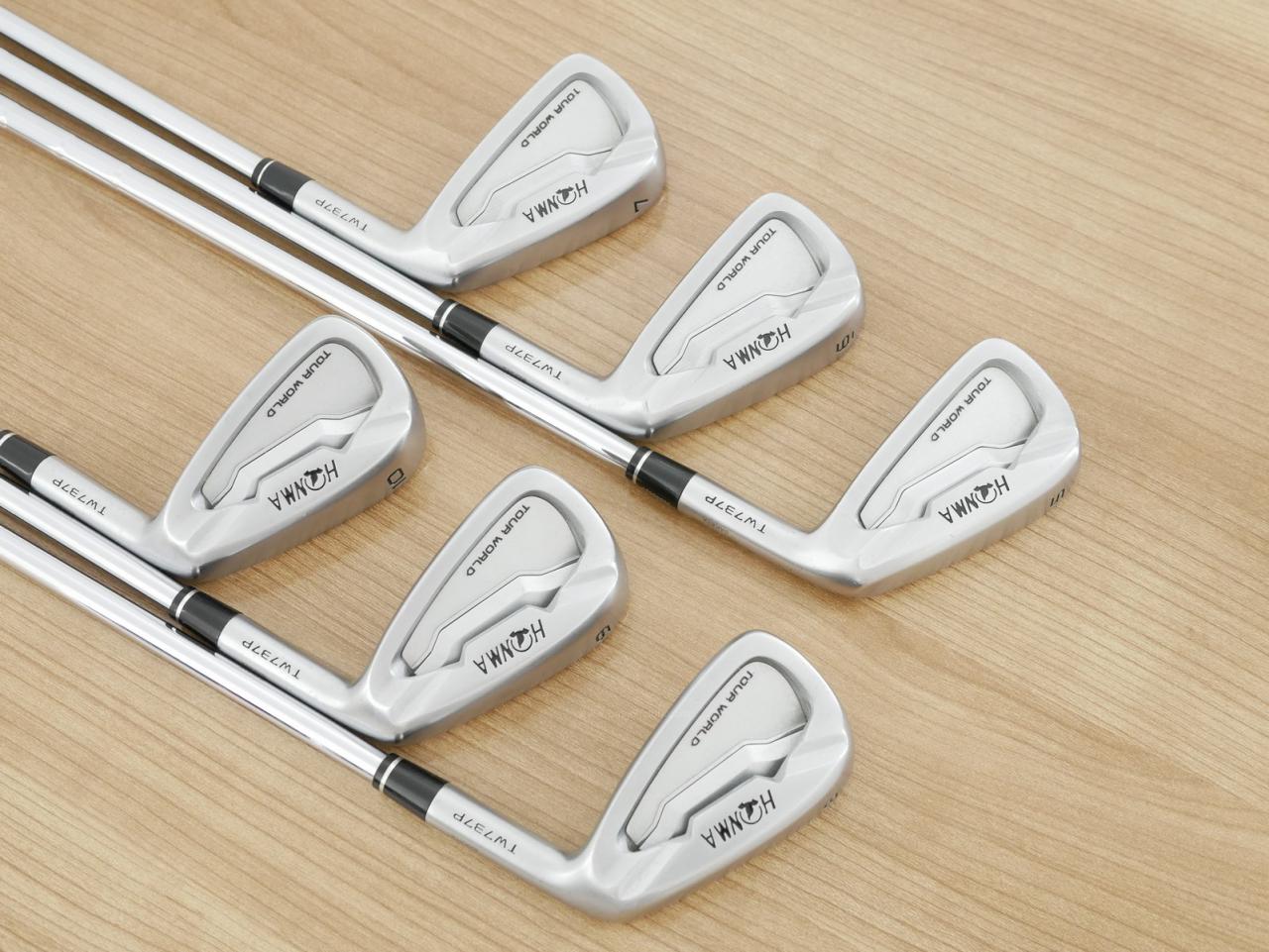 Iron set : Honma : ชุดเหล็ก Honma Tour World TW737P (ออกปี 2017) มีเหล็ก 5-10 (6 ชิ้น) ก้านเหล็ก NS Pro 950 Flex S