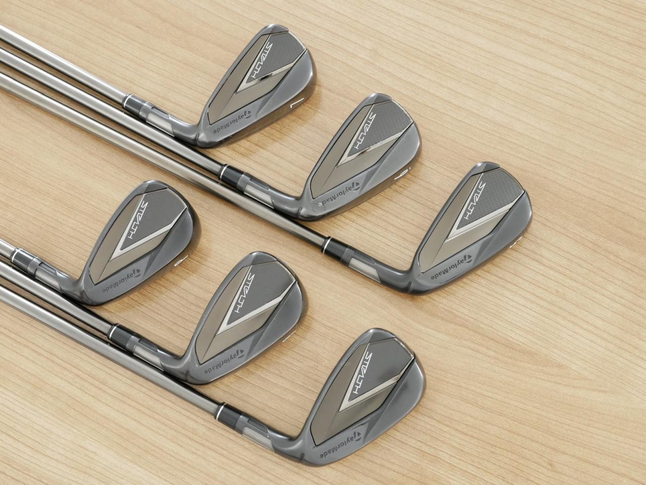 Iron set : Taylormade : ชุดเหล็ก Taylormade Stealth Black (หายากมากๆ ออกปี 2022 Japan Spec.) มีเหล็ก 5-Pw (6 ชิ้น) ก้านเหล็ก NS Pro 950 NEO Flex S