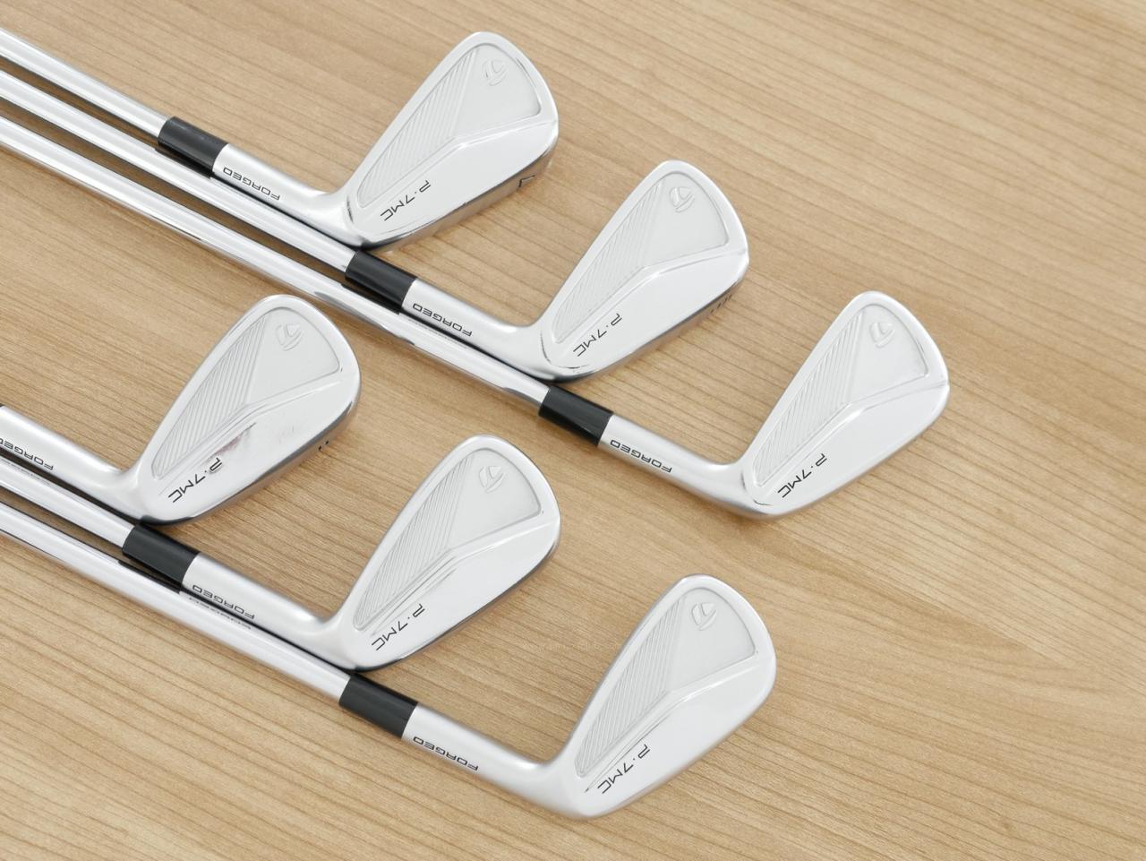 Iron set : Taylormade : ชุดเหล็ก Taylormade P7MC Forged (ซีรี่ย์ท้อปสุด ออกปี 2021) มีเหล็ก 5-Pw (6 ชิ้น) ก้านเหล็ก NS Pro Modus 105 Flex R