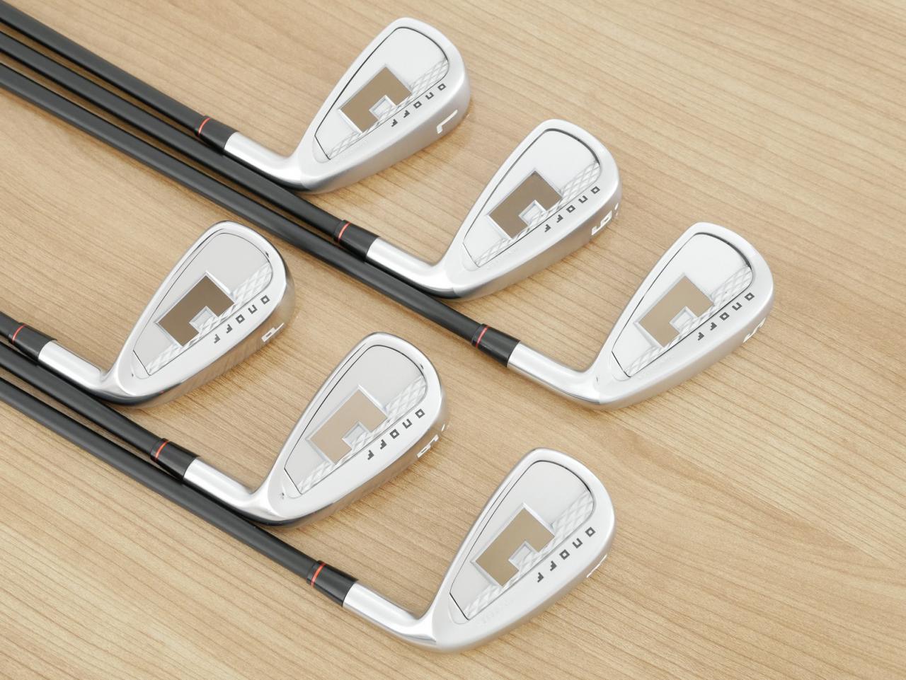 Iron set : Daiwa : ชุดเหล็ก Daiwa OnOff AKA (ออกปี 2024 ตีง่าย ไกล หน้าเด้ง บางเพียง 1.9 มิล) มีเหล็ก 5-Pw (6 ชิ้น) ก้านกราไฟต์ KBS PGI 60 Flex R