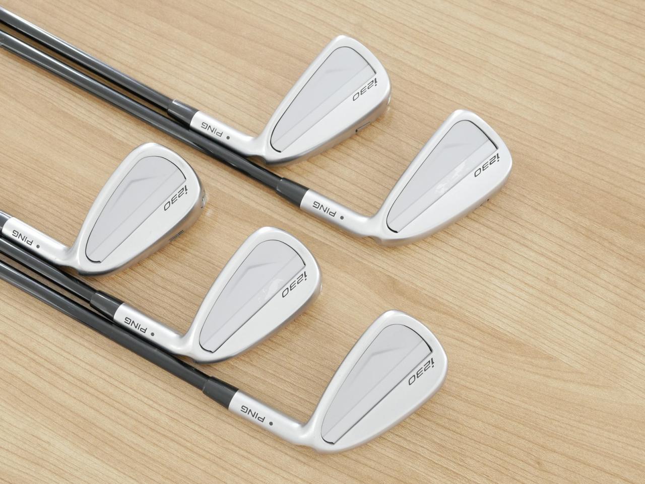 Iron set : Ping : ชุดเหล็ก Ping i230 (ออกปี 2023) มีเหล็ก 6-Pw (5 ชิ้น) ก้านกราไฟต์ Ping ALTA J CB Flex SR