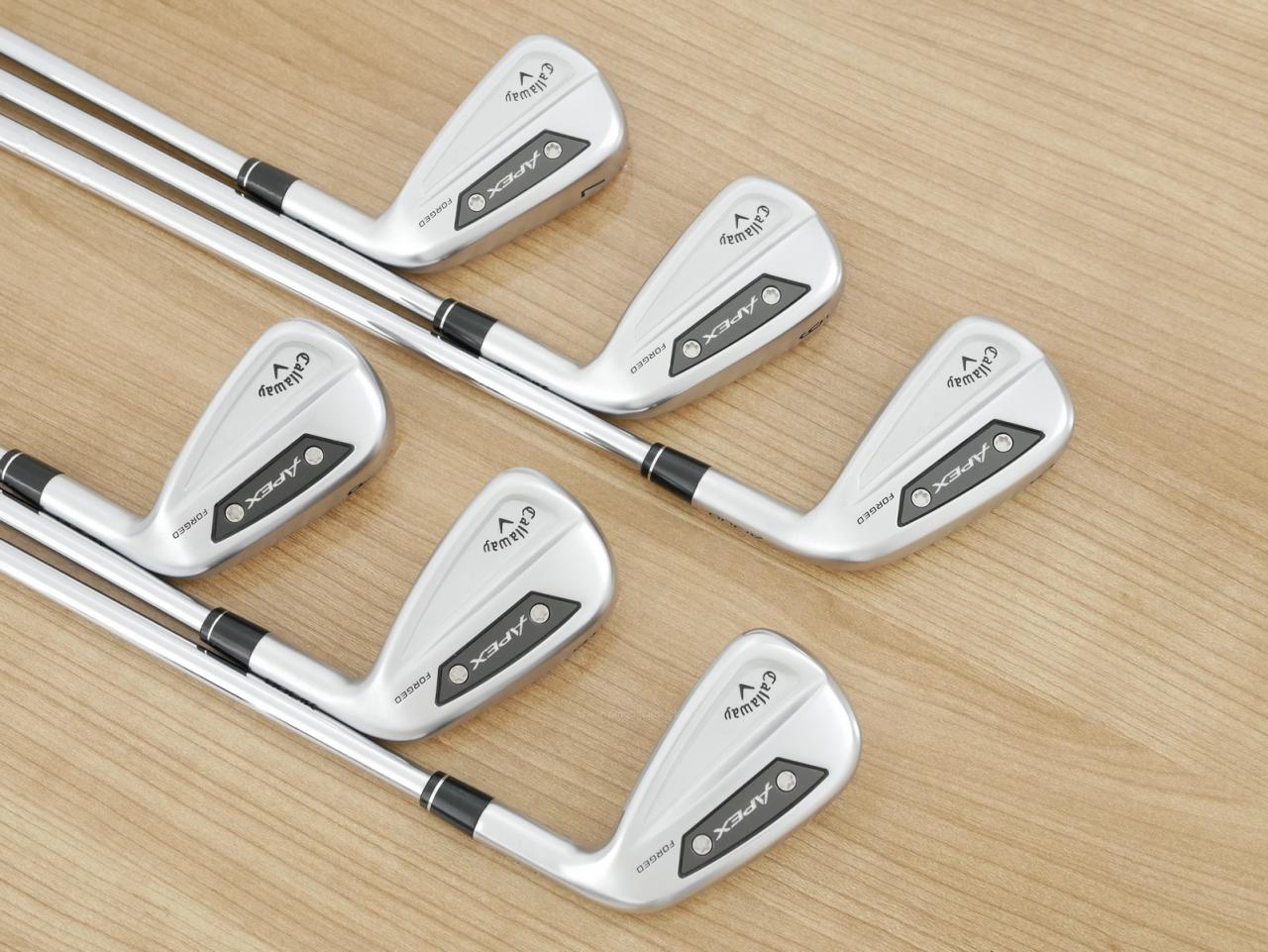 Iron set : Callaway : ชุดเหล็ก Callaway APEX Ai300 Forged (รุ่นล่าสุด ออกปี 2024) มีเหล็ก 5-Pw (6 ชิ้น) ก้านเหล็ก NS Pro 950 NEO Flex S