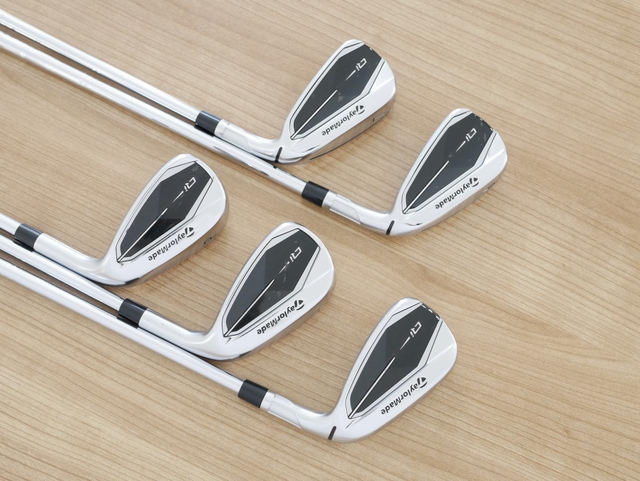 Iron set : Taylormade : ชุดเหล็ก Taylormade Qi (รุ่นล่าสุด ออกปี 2024 Japan Spec.) มีเหล็ก 6-Pw (5 ชิ้น) ก้านเหล็ก NS Pro 910GH Flex S
