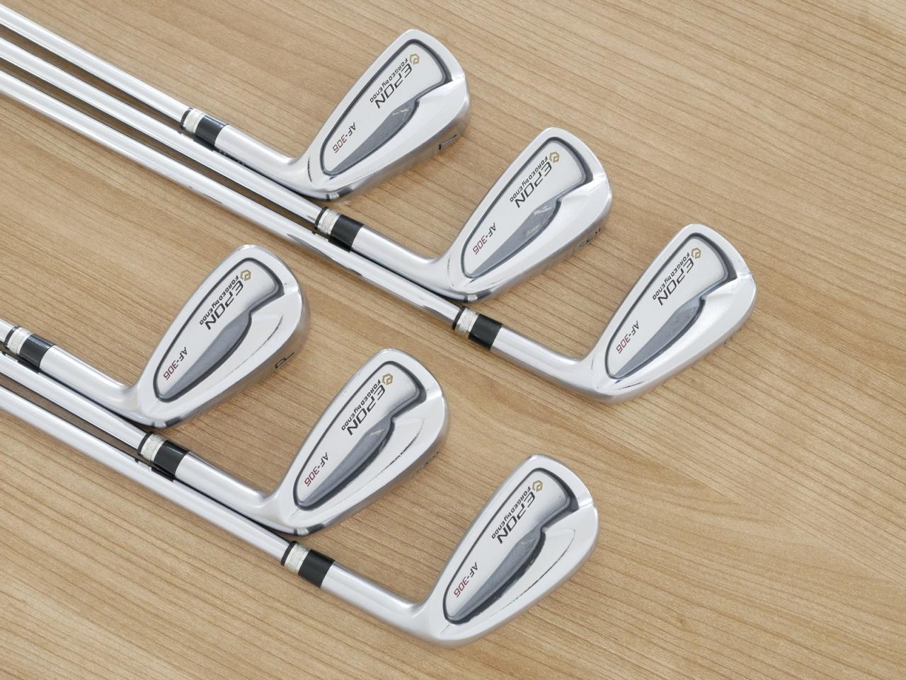 Iron set : Epon : ชุดเหล็ก EPON AF-306 Forged (รุ่นปี 2023) มีเหล็ก 5-Pw (6 ชิ้น) ก้านเหล็ก Shimada K'S-8001 Flex S