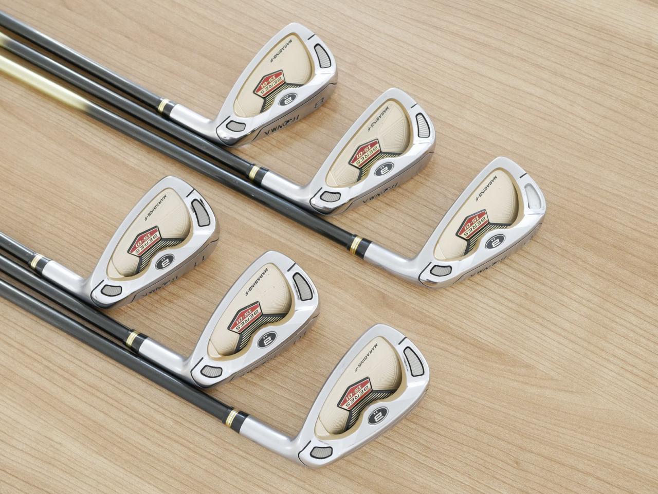 Iron set : Honma : **มีตำหนิ** ชุดเหล็ก Honma Beres IS-01 (หน้าเด้ง Maraging) มีเหล็ก 6-11 (6 ชิ้น เทียบเท่า 5-Pw) ก้าน ARMRQ 6 (49) FLex R (2 ดาว)