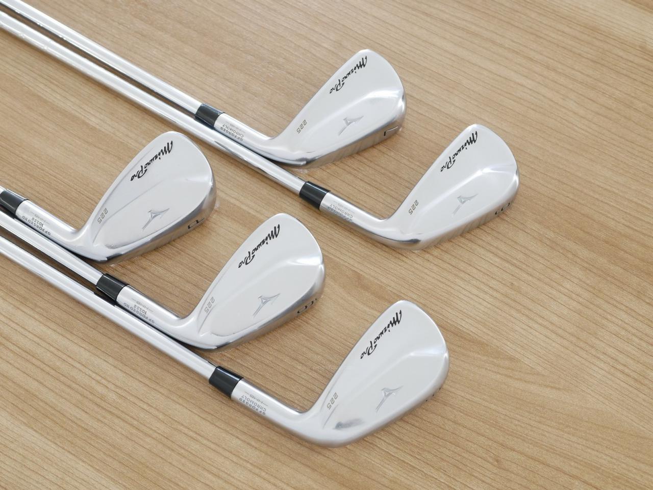 Iron set : Mizuno : ชุดเหล็ก Mizuno Pro 225 Forged (ปี 2023 นุ่ม แน่น ระยะดี) มีเหล็ก 6-Pw (5 ชิ้น) ก้านเหล็ก NS Pro 850 NEO Flex S
