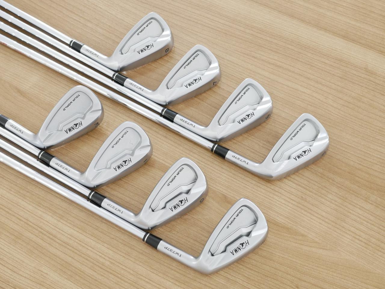 Iron set : Honma : ชุดเหล็ก Honma Tour World TW737P (ออกปี 2017) มีเหล็ก 5-11,Sw (8 ชิ้น) ก้านเหล็ก NS Pro MODUS 105 Flex S