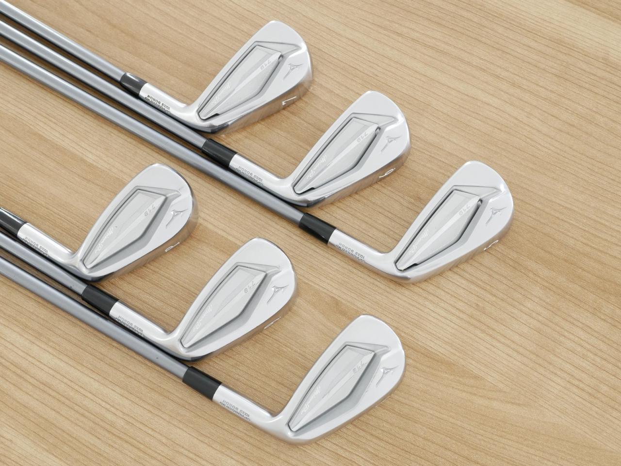 Iron set : Mizuno : ชุดเหล็ก Mizuno Pro 719 Forged (ปี 2020 นุ่มมาก แน่น คมมากๆ) มีเหล็ก 5-Pw (6 ชิ้น) ก้านกราไฟต์ Fujikura MCI Black 100 Flex S