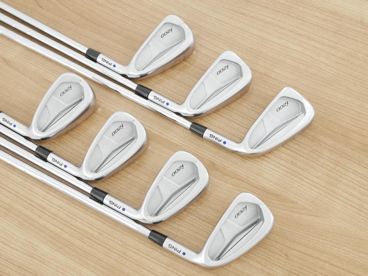Iron set : Ping : ชุดเหล็ก Ping i200 มีเหล็ก 4-Pw (7 ชิ้น) ก้านเหล็ก NS Pro Modus 105 Flex X