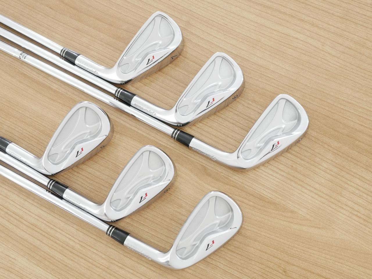 Iron set : Taylormade : ชุดเหล็ก Taylormade R7 Forged มีเหล็ก 5-Pw (6 ชิ้น) ก้านเหล็ก Dynamic Gold S200