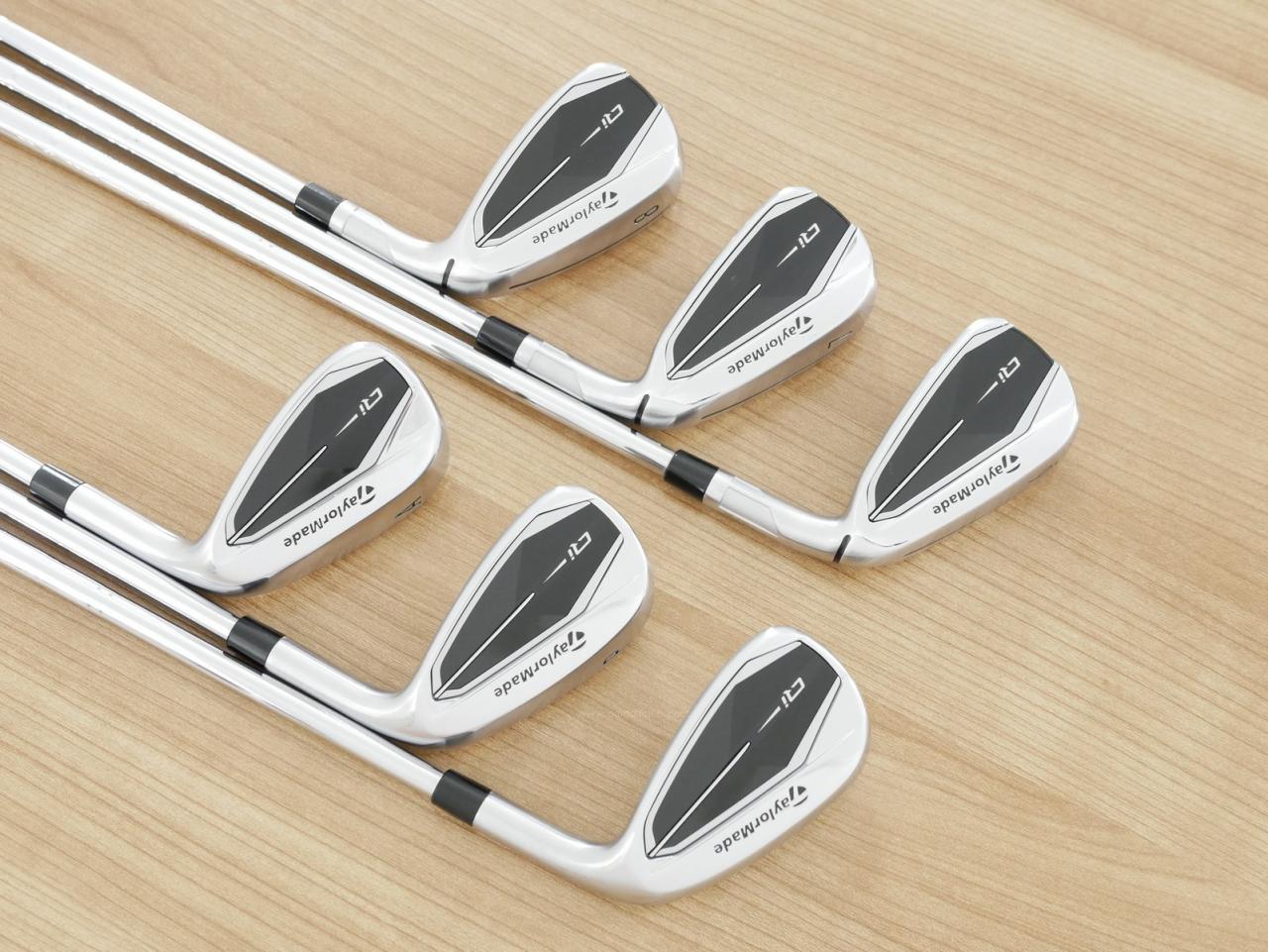 Iron set : Taylormade : ชุดเหล็ก Taylormade Qi (รุ่นล่าสุด ออกปี 2024 Japan Spec.) มีเหล็ก 6-Pw,Aw (6 ชิ้น) ก้านเหล็ก NS Pro 910GH Flex S