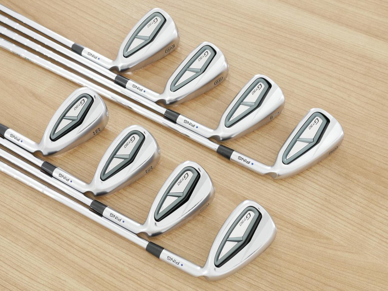 Iron set : Ping : ชุดเหล็ก Ping G730 (รุ่นล่าสุด ปี 2024 Japan Spec. ใบใหญ่ ง่ายที่สุด ไกลที่สุดของ Ping) มีเหล็ก 6-Pw,Aw,50,56 (8 ชิ้น) ก้านเหล็ก NS Pro 850 NEO Flex S