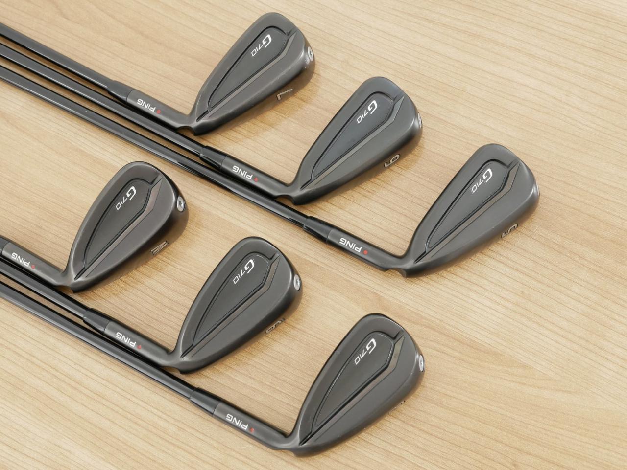 Iron set : Ping : ชุดเหล็ก Ping G710 (ปี 2021 Japan Spec. ใบใหญ่ ง่ายที่สุด ไกลที่สุดของ Ping) มีเหล็ก 5-Pw (6 ชิ้น) ก้านกราไฟต์ Ping ALTA Distanza 40 Flex R