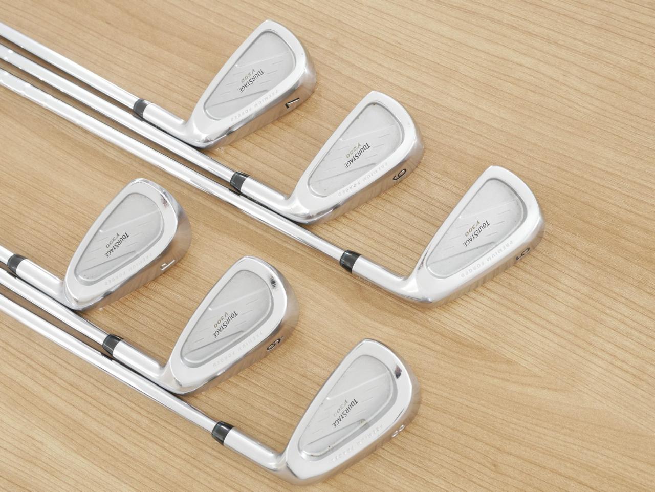 Iron set : Tourstage : ชุดเหล็ก Tourstage V300 (Forged) มีเหล็ก 5-Pw (6 ชิ้น) ก้านเหล็ก NS Pro 950 GH Flex S