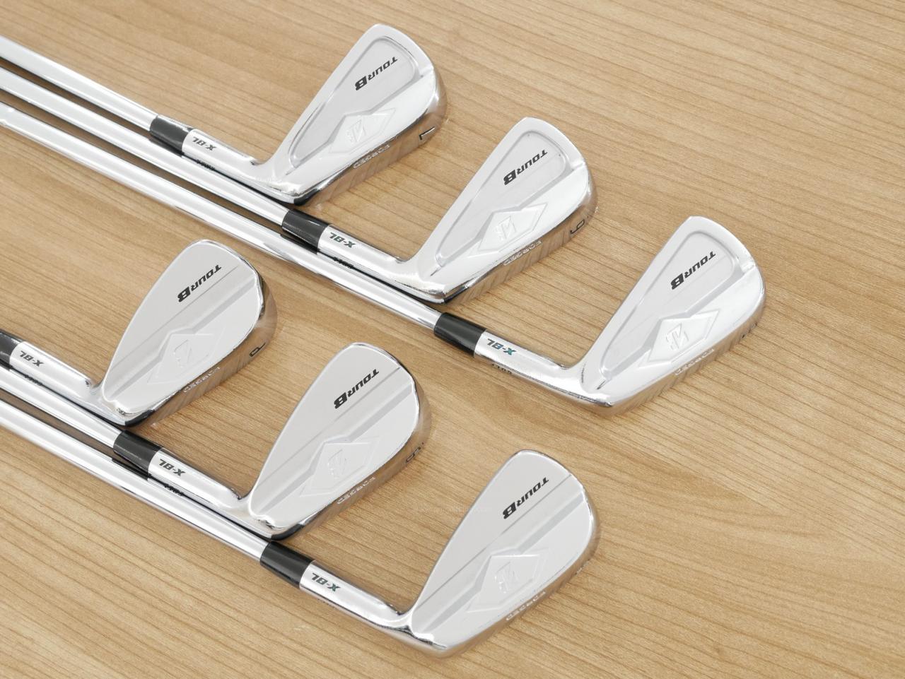 Iron set : Bridgestone : ชุดเหล็ก Bridgestone Tour B X-BL Forged (นุ่มมากๆ) มีเหล็ก 5-Pw (6 ชิ้น) ก้านเหล็ก Dynamic Gold 105 S200