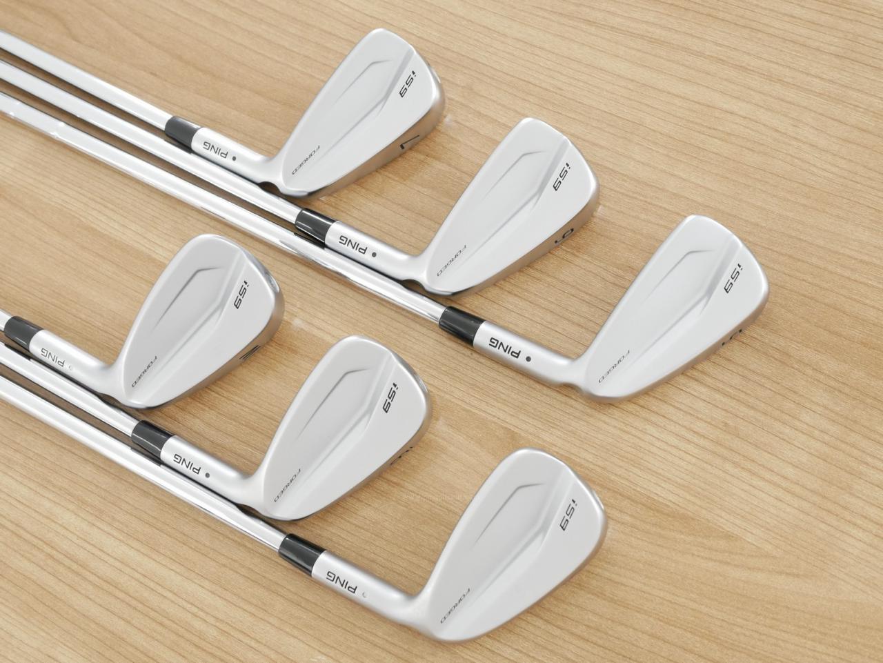 Iron set : Ping : ชุดเหล็ก Ping i59 Forged (ออกปี 2022 คม แน่นมากๆ) มีเหล็ก 5-Pw (6 ชิ้น) ก้านเหล็ก NS Pro Modus 115 Flex S