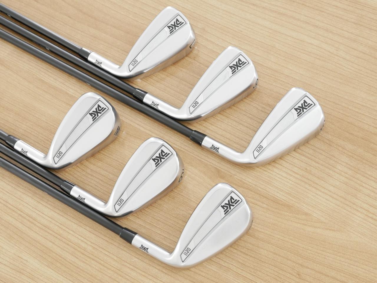 Iron set : PXG : ชุดเหล็ก PXG 0211 COR2 (รุ่นปี 2020) มีเหล็ก 5-Pw (6 ชิ้น) ก้านกราไฟต์ Mitsubishi MMT 60 Flex A