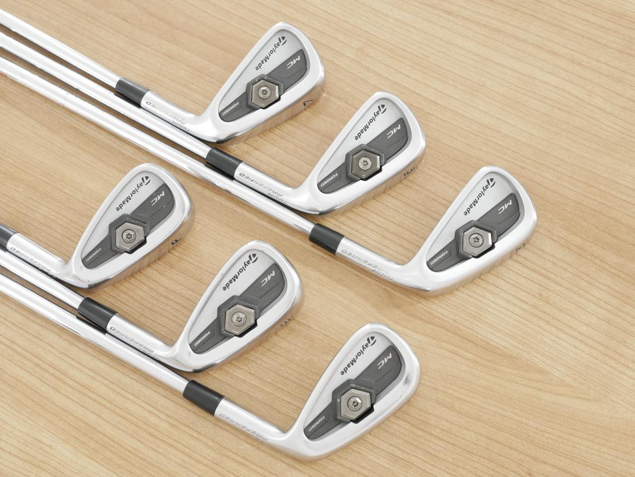 Iron set : Taylormade : ชุดเหล็ก Taylormade MC Forged Tour Preferred มีเหล็ก 5-Pw (6 ชิ้น) ก้านเหล็ก NS Pro Modus TOUR 125 Flex X