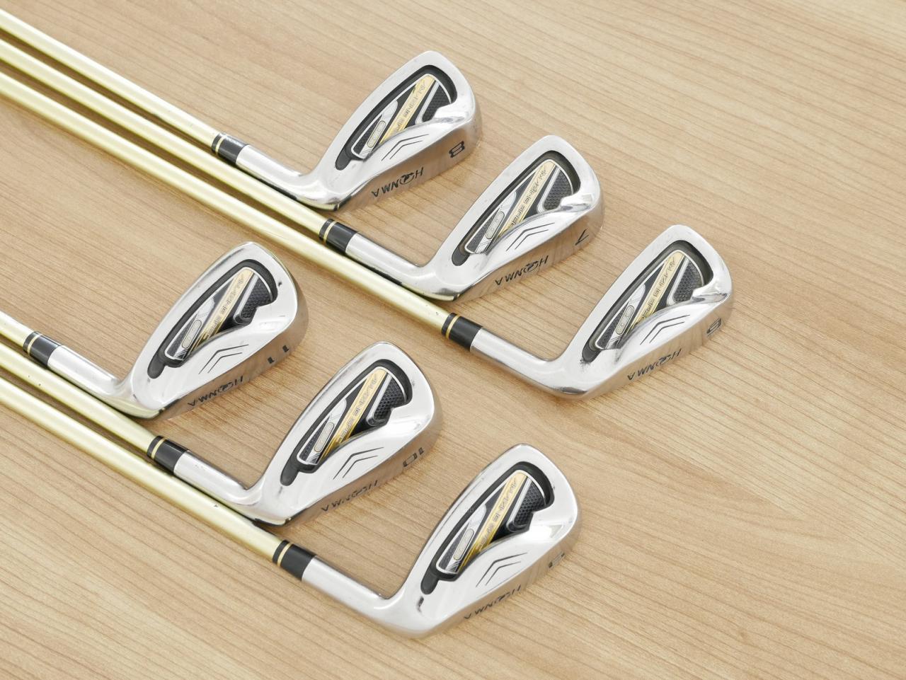 Iron set : Honma : ชุดเหล็ก Honma AMAZING Spec II (หน้าเด้ง โกงองศา ไกลมากๆ) มีเหล็ก 6-11 (6 ชิ้น ระยะเทียบเท่า 5-Pw) ก้าน ARMRQ 6 (45) Flex R (2 ดาว)