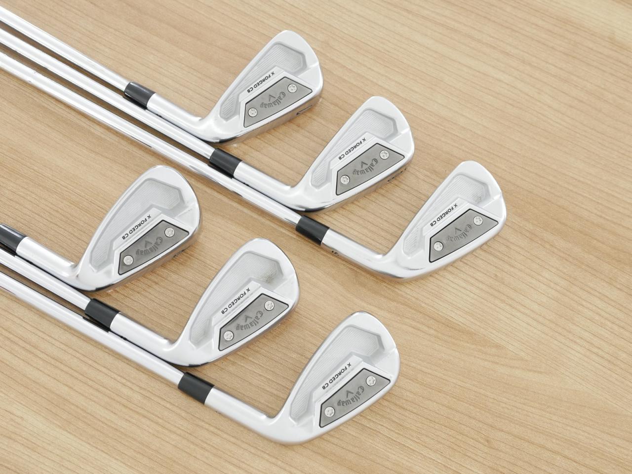 Iron set : Callaway : ชุดเหล็ก Callaway X Forged CB (รุ่นปี 2022) มีเหล็ก 5-Pw (6 ชิ้น) ก้านเหล็ก NS Pro 950 NEO Flex S