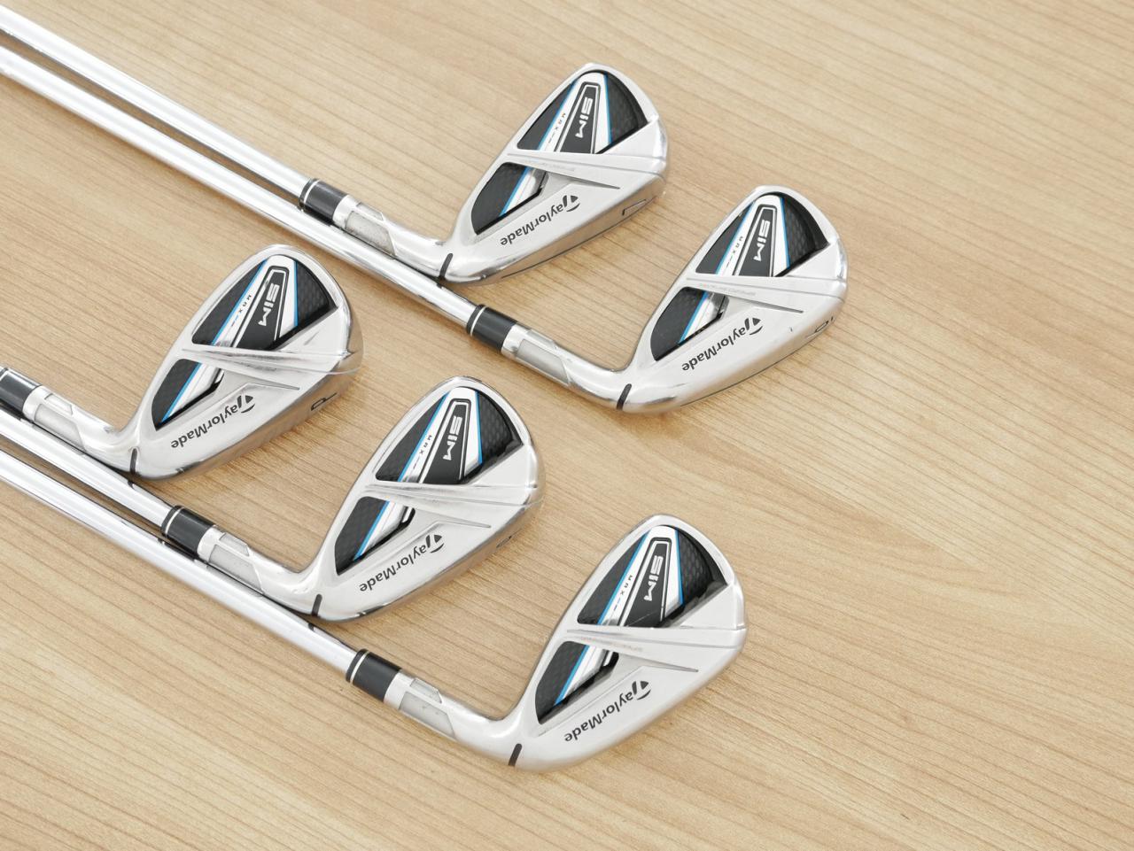 Iron set : Taylormade : ชุดเหล็ก Taylormade SIM MAX (ออกปี 2020 Japan Spec.) มีเหล็ก 6-Pw (5 ชิ้น) ก้านเหล็ก KBS Max 85 Flex S