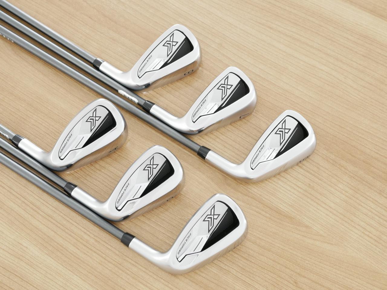 Iron set : XXIO : ชุดเหล็ก XXIO X Face Forged (รุ่นล่าสุด ปี 2024) มีเหล็ก 6-Pw,Aw (6 ชิ้น) ก้านกราไฟต์ Miyazaki AX-III Flex S