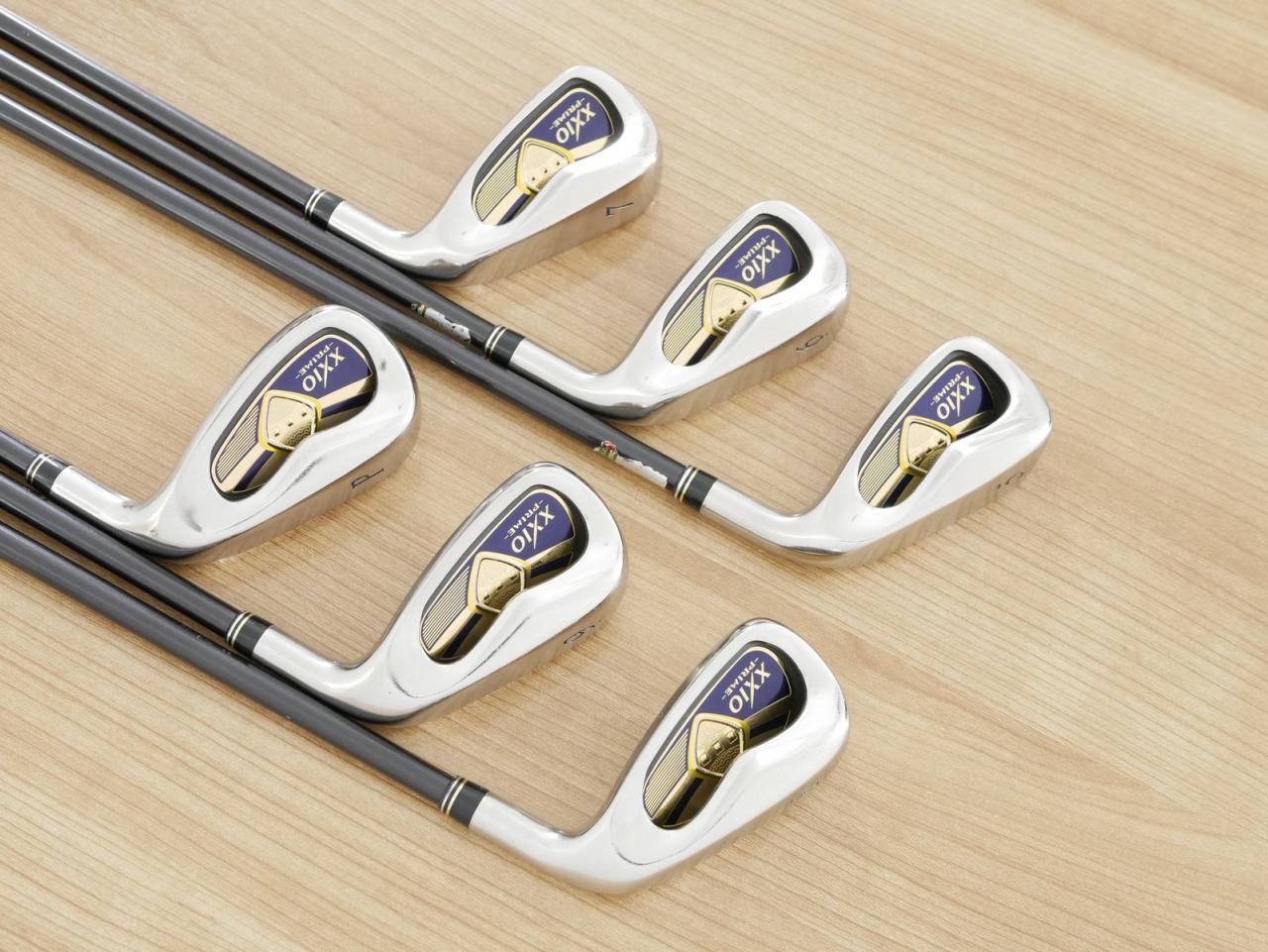 Iron set : XXIO : ชุดเหล็ก XXIO Prime 9 (ออกปี 2018 ท๊อปสุด ตีง่าย ไกล) มีเหล็ก 5-Pw (6 ชิ้น) ก้านกราไฟต์ SP-900 Flex SR