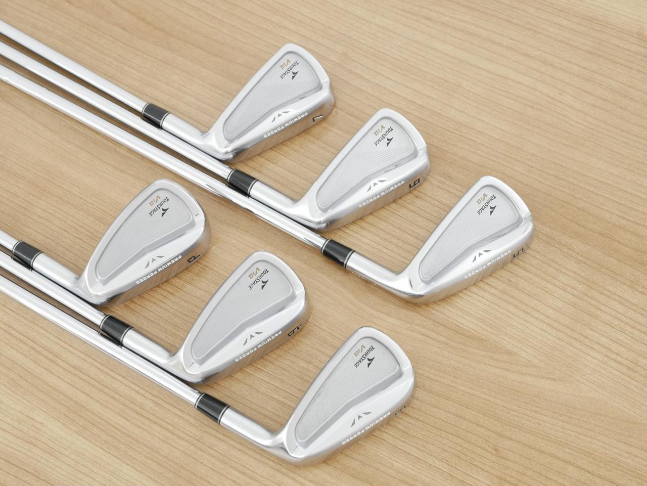Iron set : Tourstage : ชุดเหล็ก Tourstage VIQ (Forged) มีเหล็ก 5-Pw (6 ชิ้น) ก้านเหล็ก NS Pro 950 Flex R