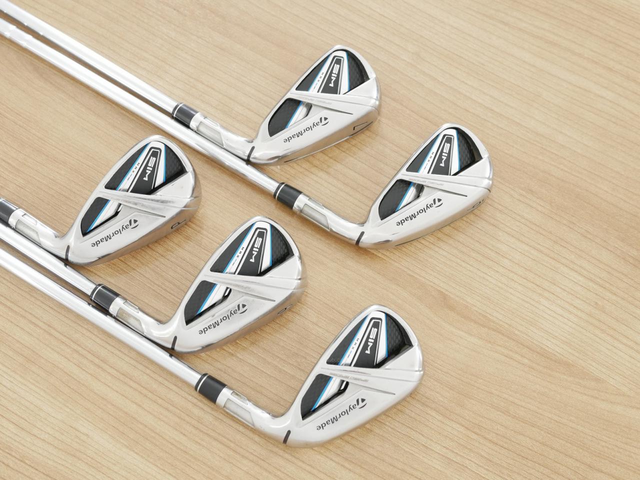 Iron set : Taylormade : ชุดเหล็ก Taylormade SIM MAX (ออกปี 2020 Japan Spec.) มีเหล็ก 6-Pw (5 ชิ้น) ก้านเหล็ก KBS Max 85 Flex S