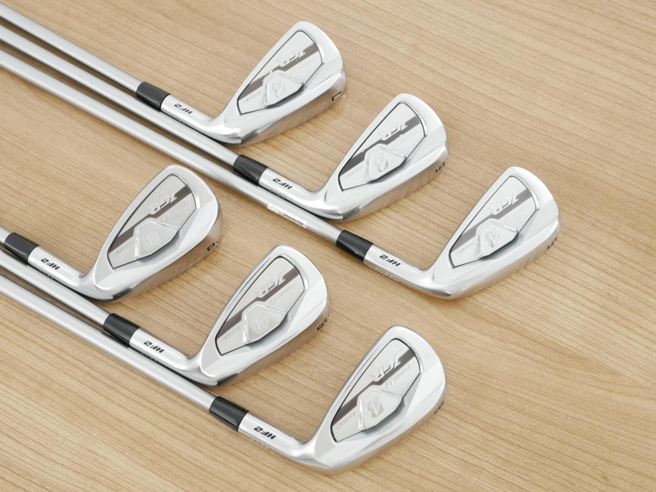 Iron set : Bridgestone : ชุดเหล็ก Bridgestone Tour B JGR HF2 Forged (รุ่นปี 2019 นุ่ม ไกล) มีเหล็ก 5-Pw (6 ชิ้น) ก้านกราไฟต์ Flex S