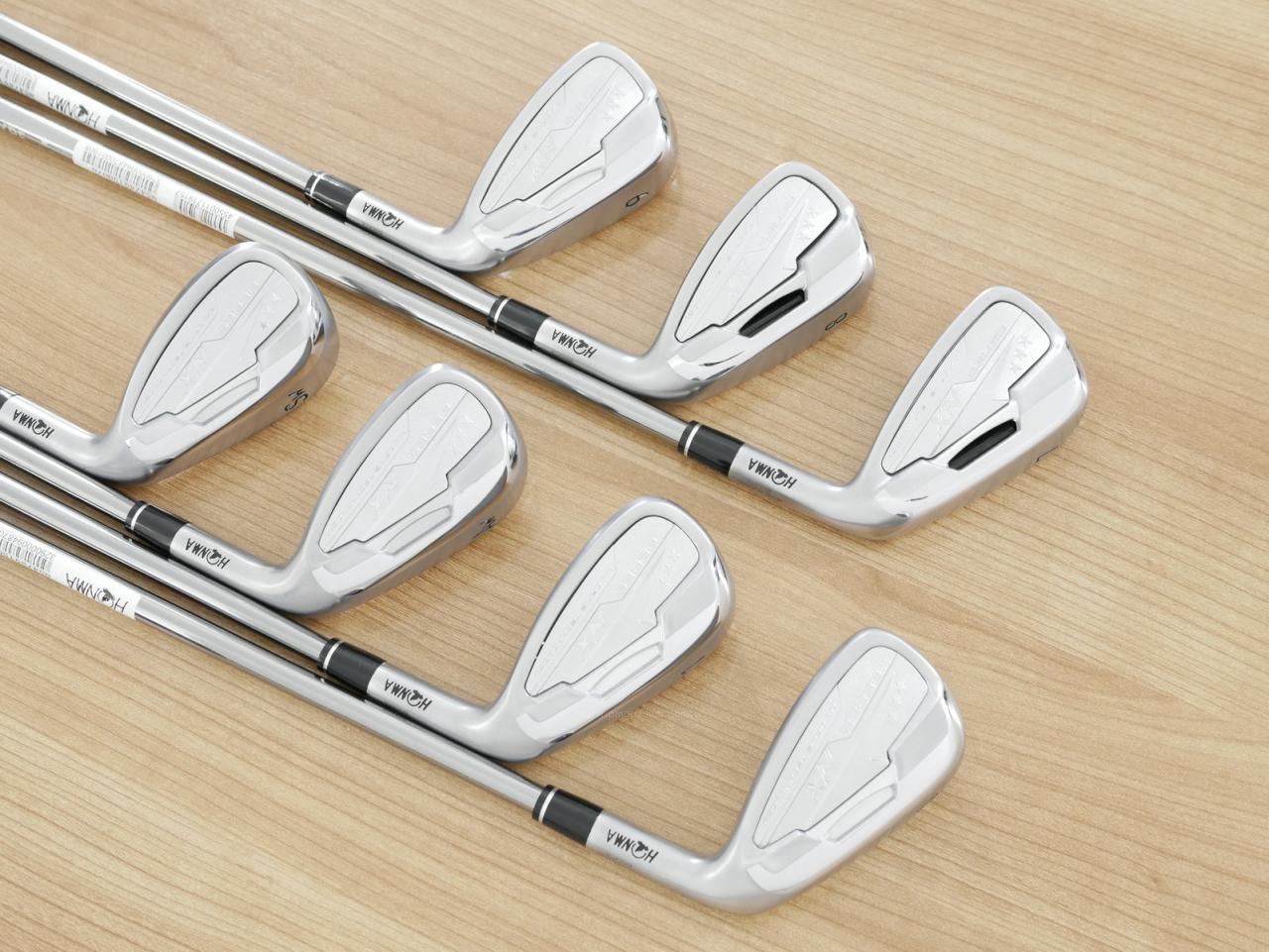 Iron set : Honma : **ก้าน 3 ดาว** ชุดเหล็ก Honma Beres NX (รุ่นปี 2023) มีเหล็ก 7-11,Aw,Sw (7 ชิ้น) ก้านกราไฟต์ Honma Vizard IB-WF 70 Flex S (3 ดาว)
