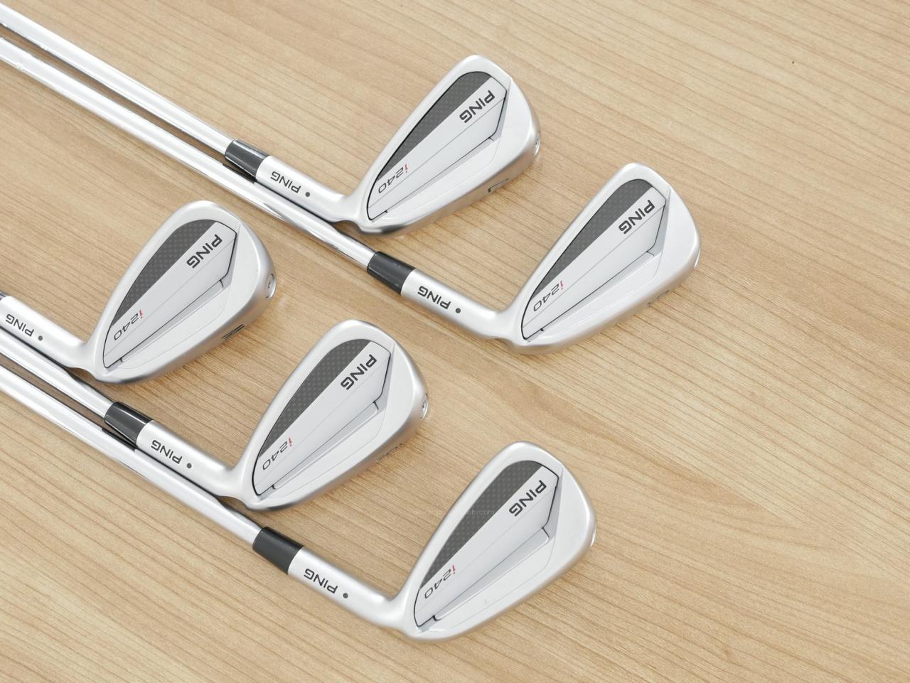 Iron set : Ping : ชุดเหล็ก Ping i240 (รุ่นล่าสุด ออกปี 2025) มีเหล็ก 6-Pw (5 ชิ้น) ก้านเหล็ก NS Pro Modus 105 Flex S