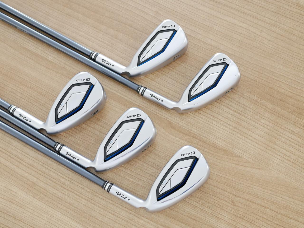 Iron set : Ping : ชุดเหล็ก Ping G440 (รุ่นล่าสุด ออกปี 2025 Japan Spec. ใบใหญ่ ง่าย ไกล) มีเหล็ก 6-W (5 ชิ้น) ก้านกราไฟต์ Fujikura HL40 Flex R