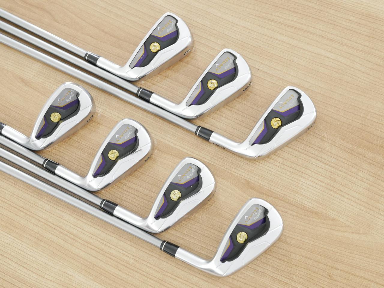 Iron set : Callaway : ชุดเหล็ก Callaway Legacy V (Forged) มีเหล็ก 5-Pw,Sw (7 ชิ้น) ก้านกราไฟต์ Flex R