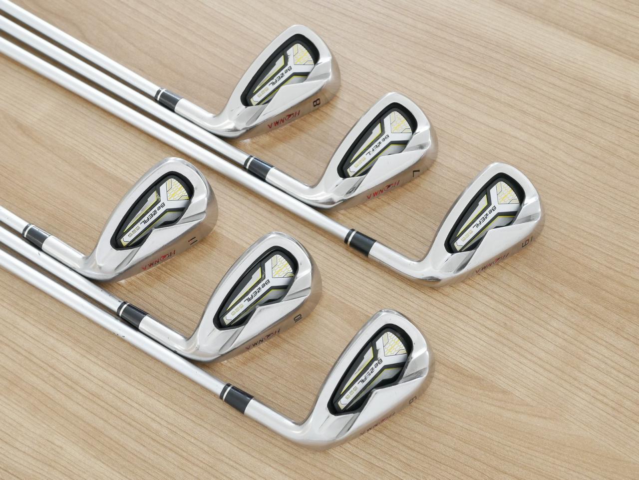 Iron set : Honma : ชุดเหล็ก Honma Bezeal 525 (ออกปี 2016 รุ่นนี้ใบใหญ่ที่สุดของ Honma) มีเหล็ก 6-11 (6 ชิ้น) ก้านกราไฟต์ Honma Vizard 48 Flex SR