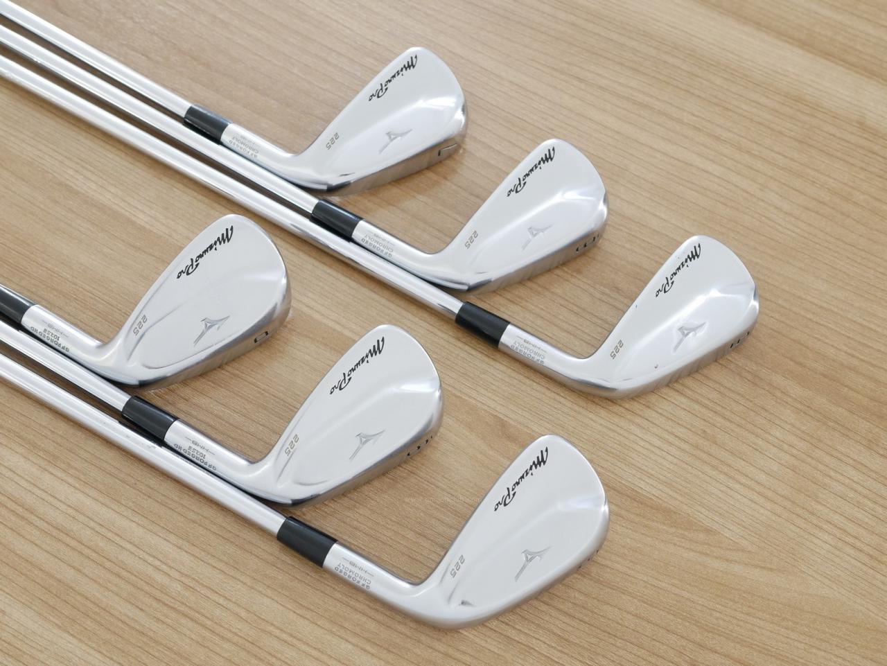 Iron set : Mizuno : ชุดเหล็ก Mizuno Pro 225 Forged (ปี 2023 นุ่ม แน่น ระยะดี) มีเหล็ก 5-Pw (6 ชิ้น) ก้านเหล็ก Dynamic Gold 95 S200